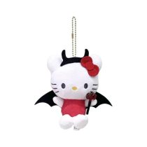 12cm Cartoon Hello Kitty Plush Keychain
