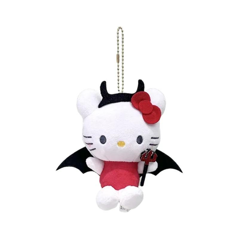 12cm Cartoon Hello Kitty Plush Keychain