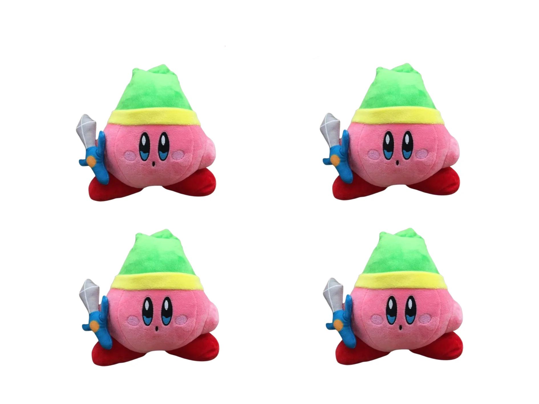 4Pcs Sword Kirby Plush Toy 4Pcs Sword Kirby Plush Toy
