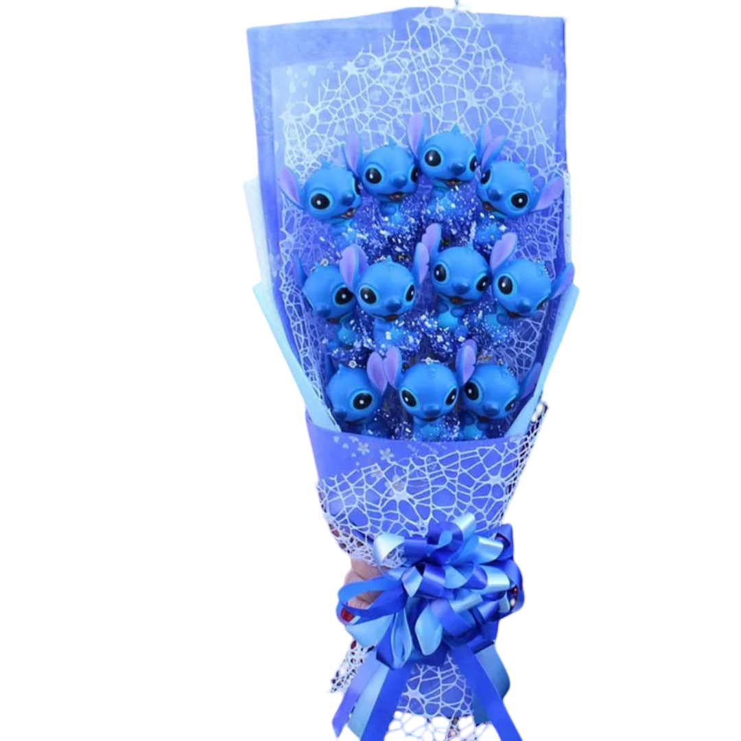 50cm Stitch Anime Plush Bouquet