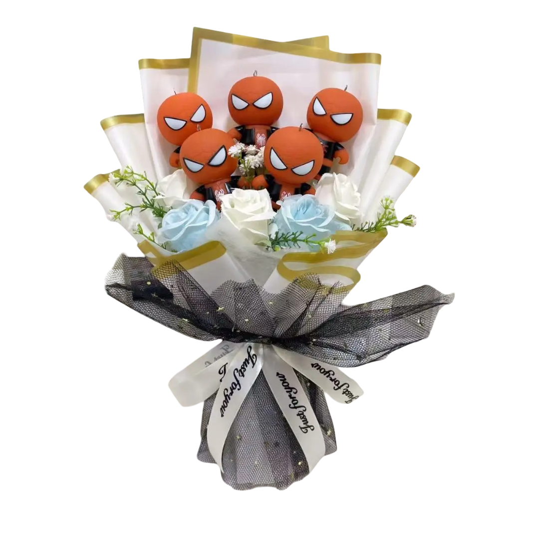 Spider-Man Soft Stuffed Plush Bouquet