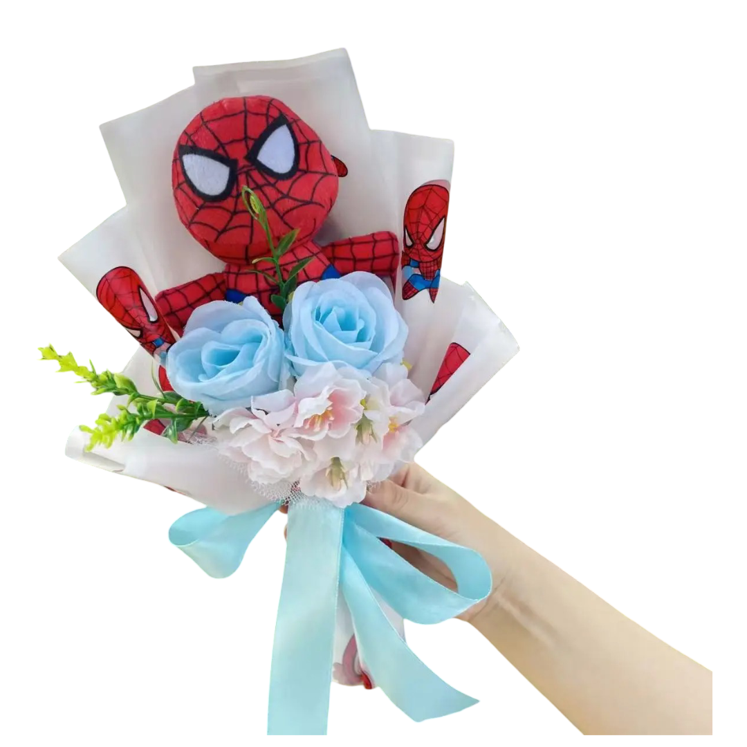 Spider-Man Soft Plush Bouquet Spider-Man Soft Plush Bouquet