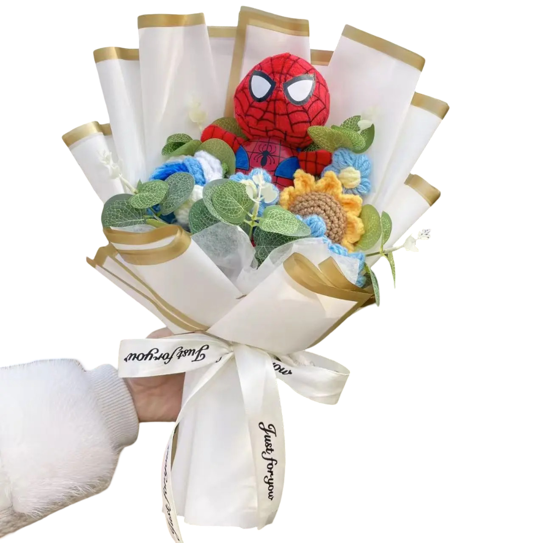 35cm Spider-Man Plush Bouquet 35cm Spider-Man Plush Bouquet