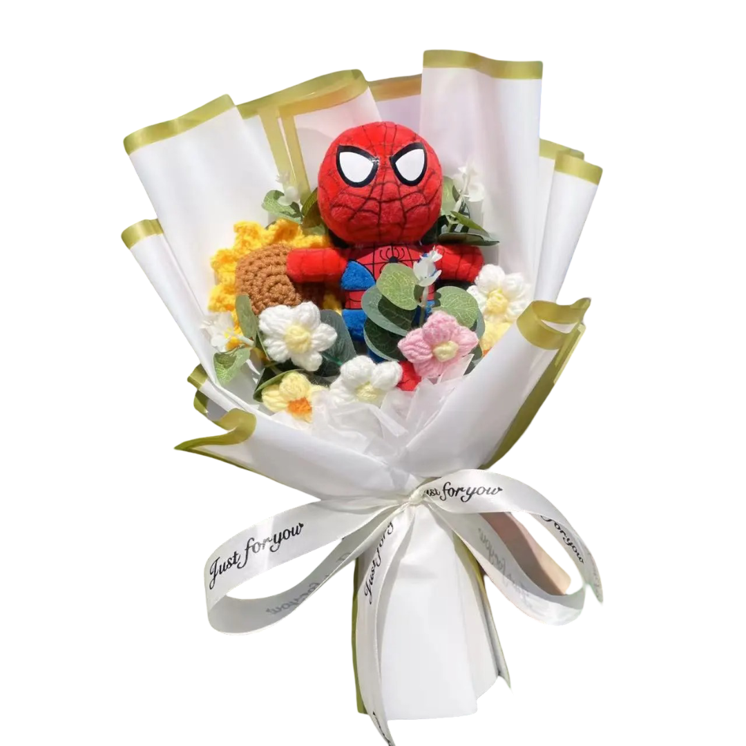 32cm Spider-Man Plush Bouquet 32cm Spider-Man Plush Bouquet
