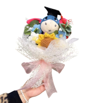 Winnie The Pooh Eeyore Graduation Plush Bouquet