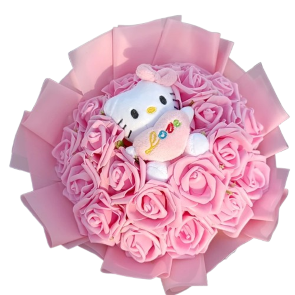 30cm Sanrio Hello Kitty Stuffed Plush Bouquet
