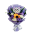 Cartoon Kuromi With Flowers Soft Plush Bouquet