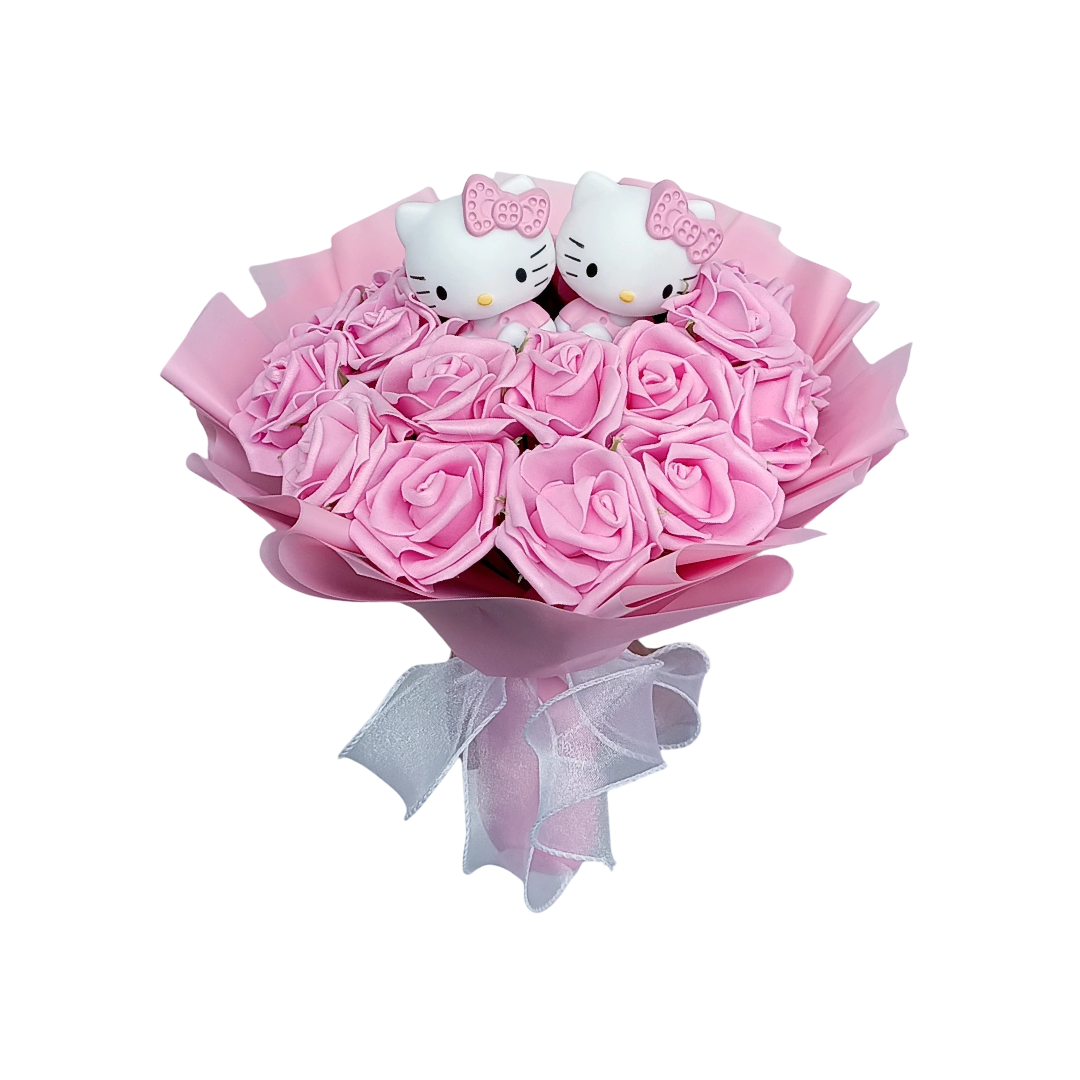 Hello Kitty Sanrio Anime Plush Bouquet