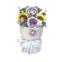 35cm Sanrio Cartoon Kuromi Plush Bouquet