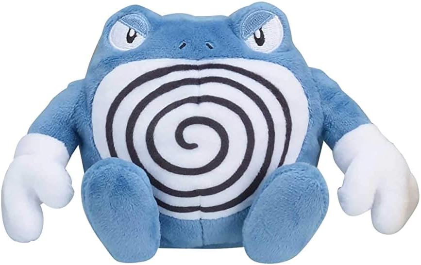 Anime Pokemon Poliwrath Plush Toy Anime Pokemon Poliwrath Plush Toy