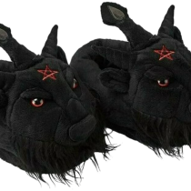 Halloween Diablo Plush Slippers