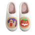 Halloween Cookie Plush Slippers