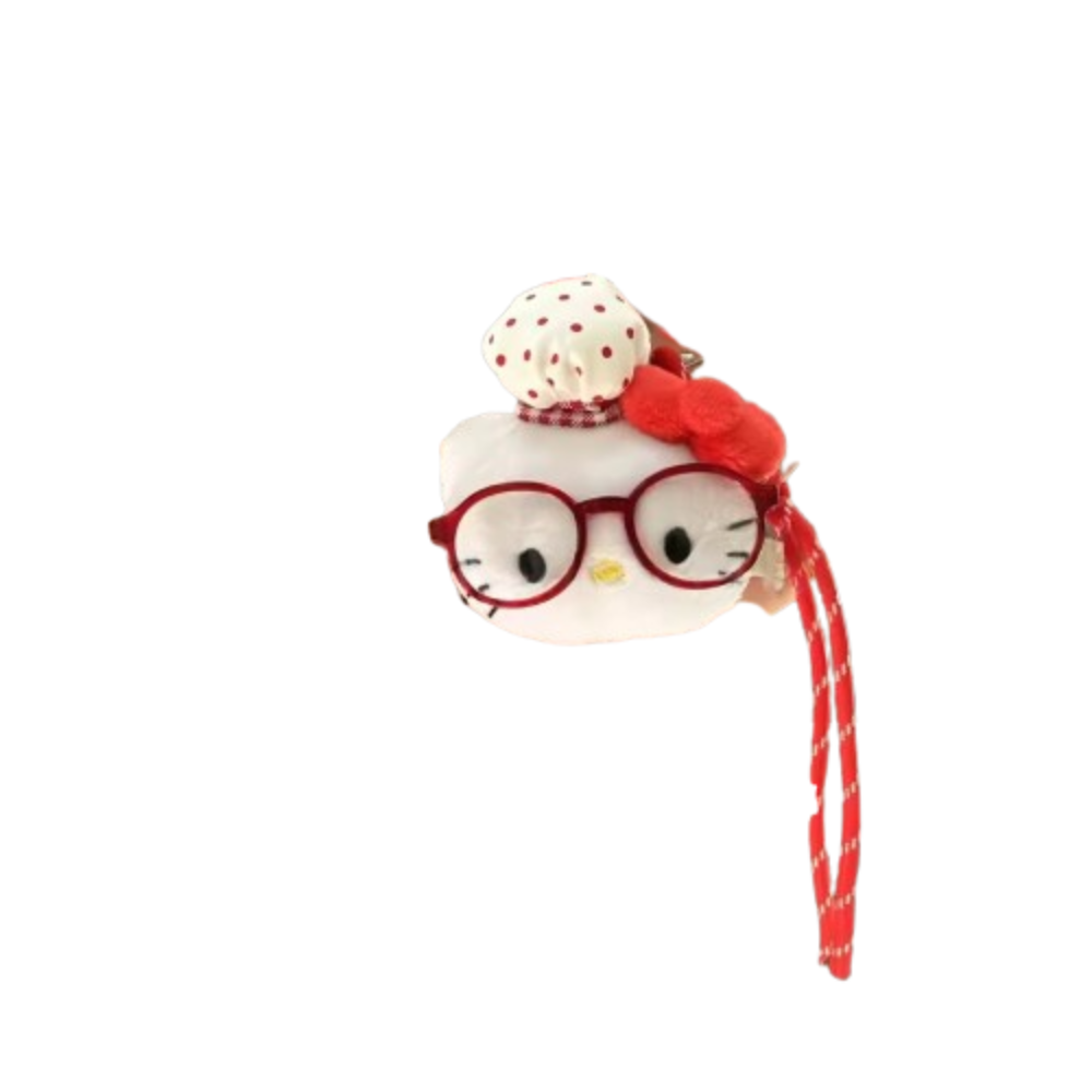 8cm Cartoon Sanrio Hello Kitty Soft Plush Keychain 8cm Cartoon Sanrio Hello Kitty Soft Plush Keychain