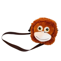 20cm Chimpanzee Plush Crossbody Bag