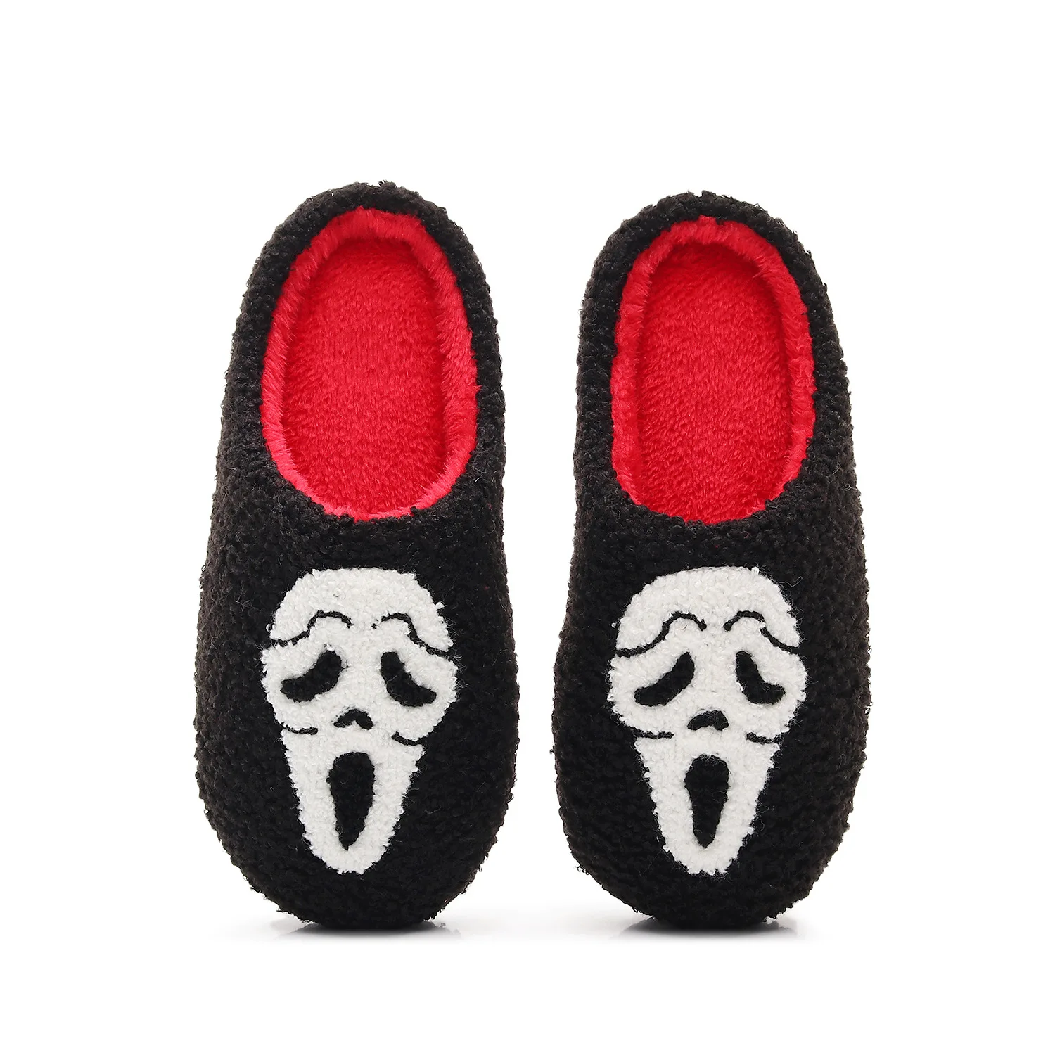Halloween Ghost Plush Soft Slippers Halloween Ghost Plush Soft Slippers