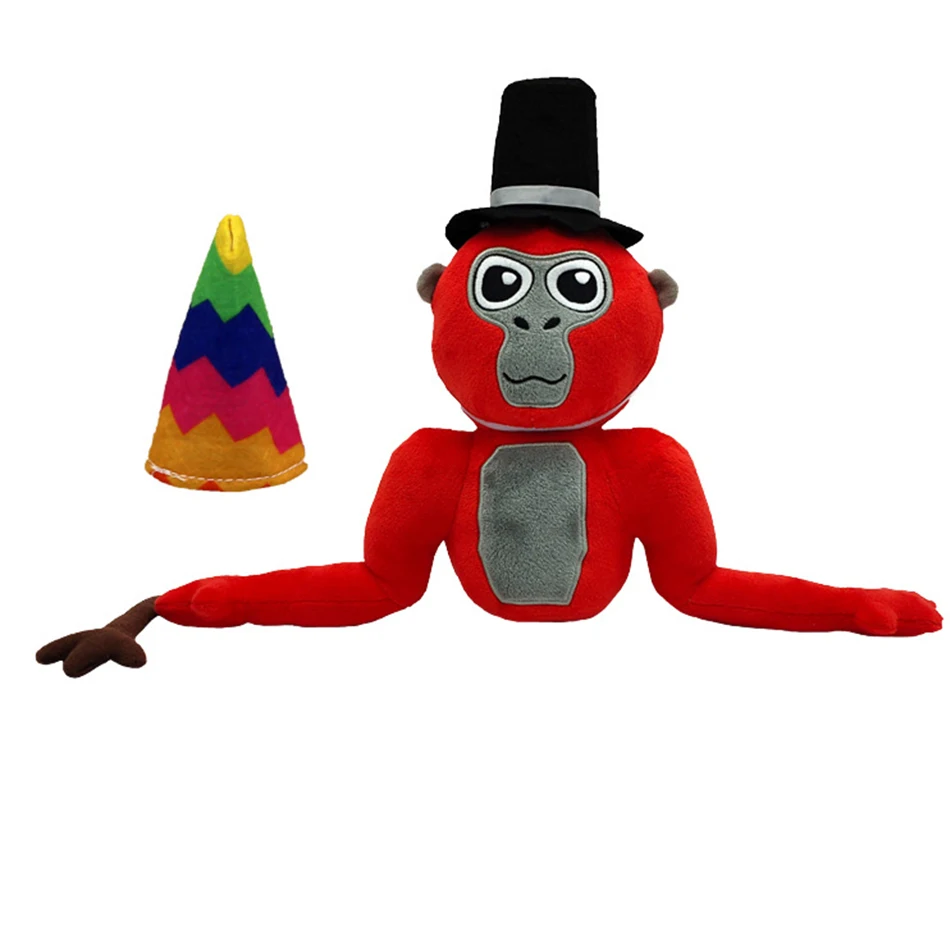 Animal Red Gorilla Plush Toy Animal Red Gorilla Plush Toy