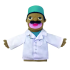 Doctor Plush Hand Puppet Toy