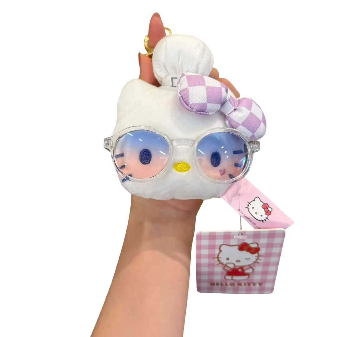 8cm Cartoon Hello Kitty Soft Plush Keychain 8cm Cartoon Hello Kitty Soft Plush Keychain