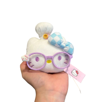 Cartoon Hello Kitty Plush Keychain
