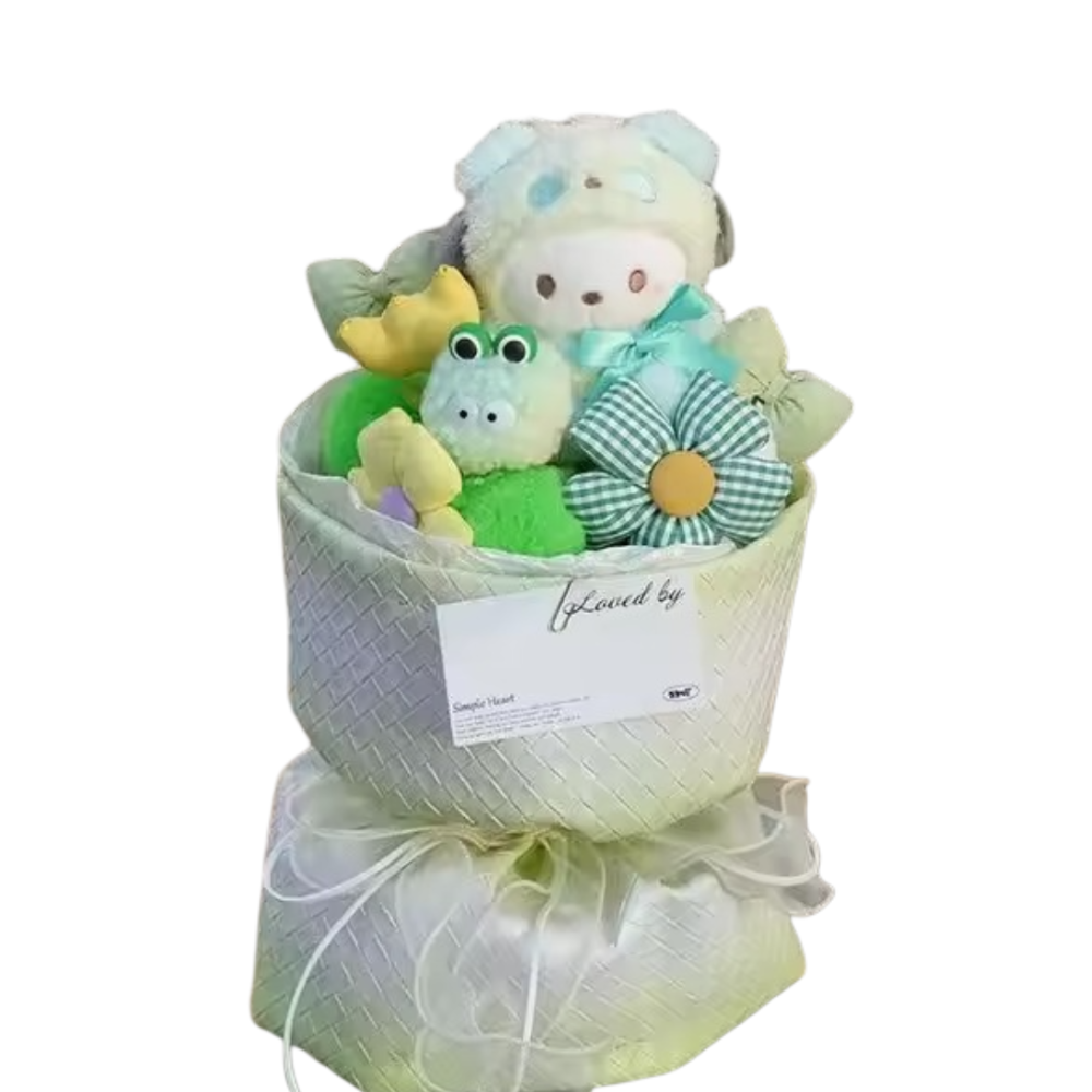 Cartoon Pochacco Plush Bouquet Cartoon Pochacco Plush Bouquet