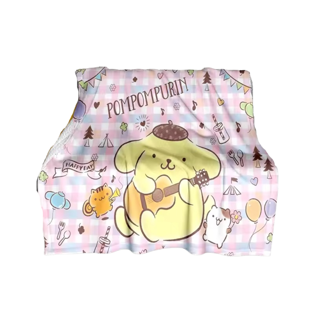 Cartoon Cinnamoroll Sanrio Soft Plush Blanket Cartoon Cinnamoroll Sanrio Soft Plush Blanket