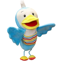 Big-Billed Duck Hand Finger Puppet Stuffed Plush Toy