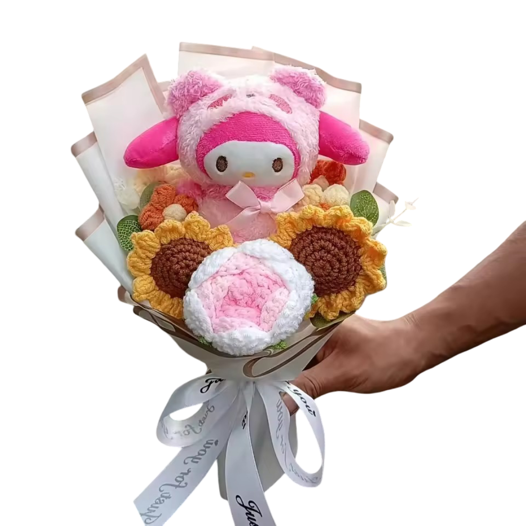 Cartoon Sanrio My Melody Soft Plush Bouquet Cartoon Sanrio My Melody Soft Plush Bouquet