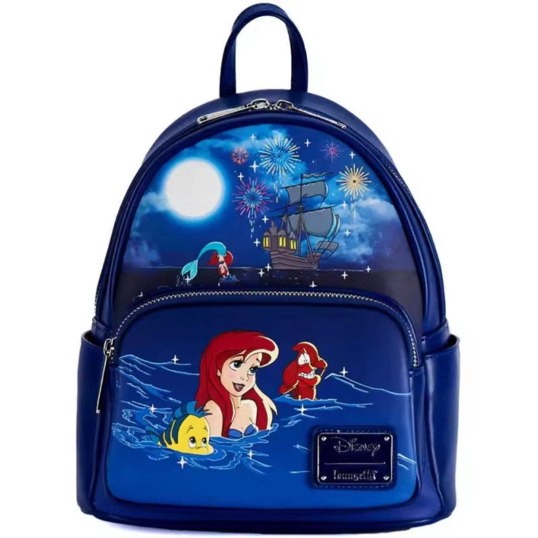 The Little Mermaid Character Backpack