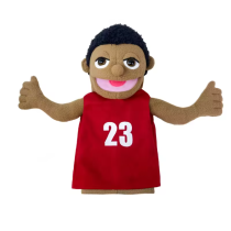 Basketball Player Plush Hand Puppet Toy