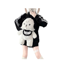 Dog Shaped Plush Backpack