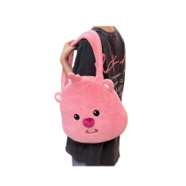 Cartoon Loppy Plush Shoulderbag