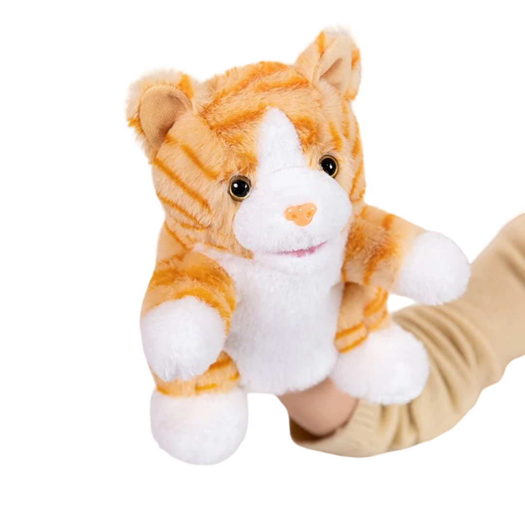 25cm Animal Cat Stuffed Plush Puppet 25cm Animal Cat Stuffed Plush Puppet