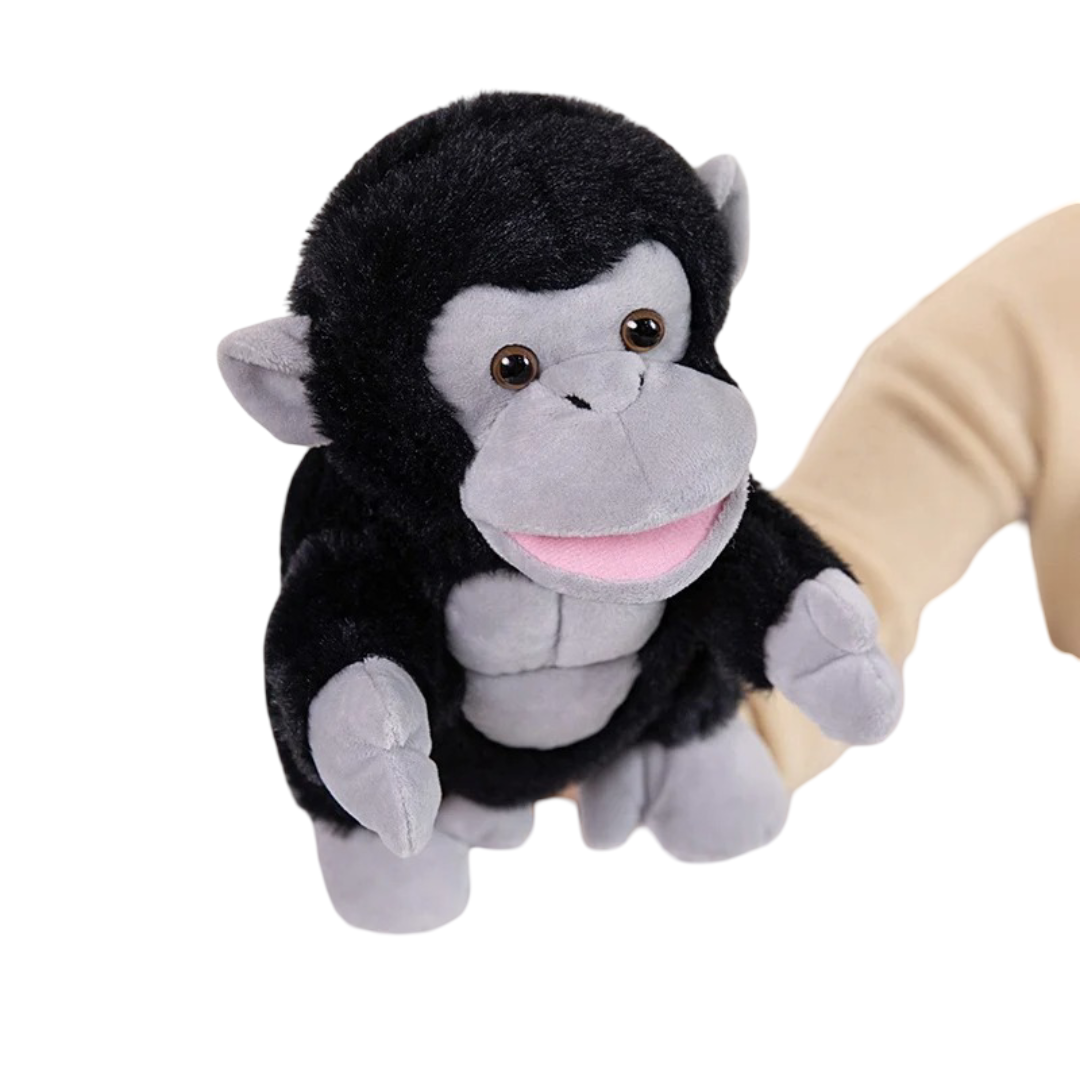 25cm Animal Chimpanzee Stuffed Plush Puppet 25cm Animal Chimpanzee Stuffed Plush Puppet