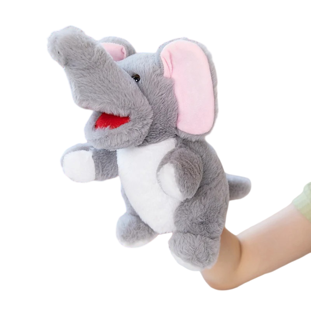 25cm Animal Elephant Stuffed Plush Puppet 25cm Animal Elephant Stuffed Plush Puppet
