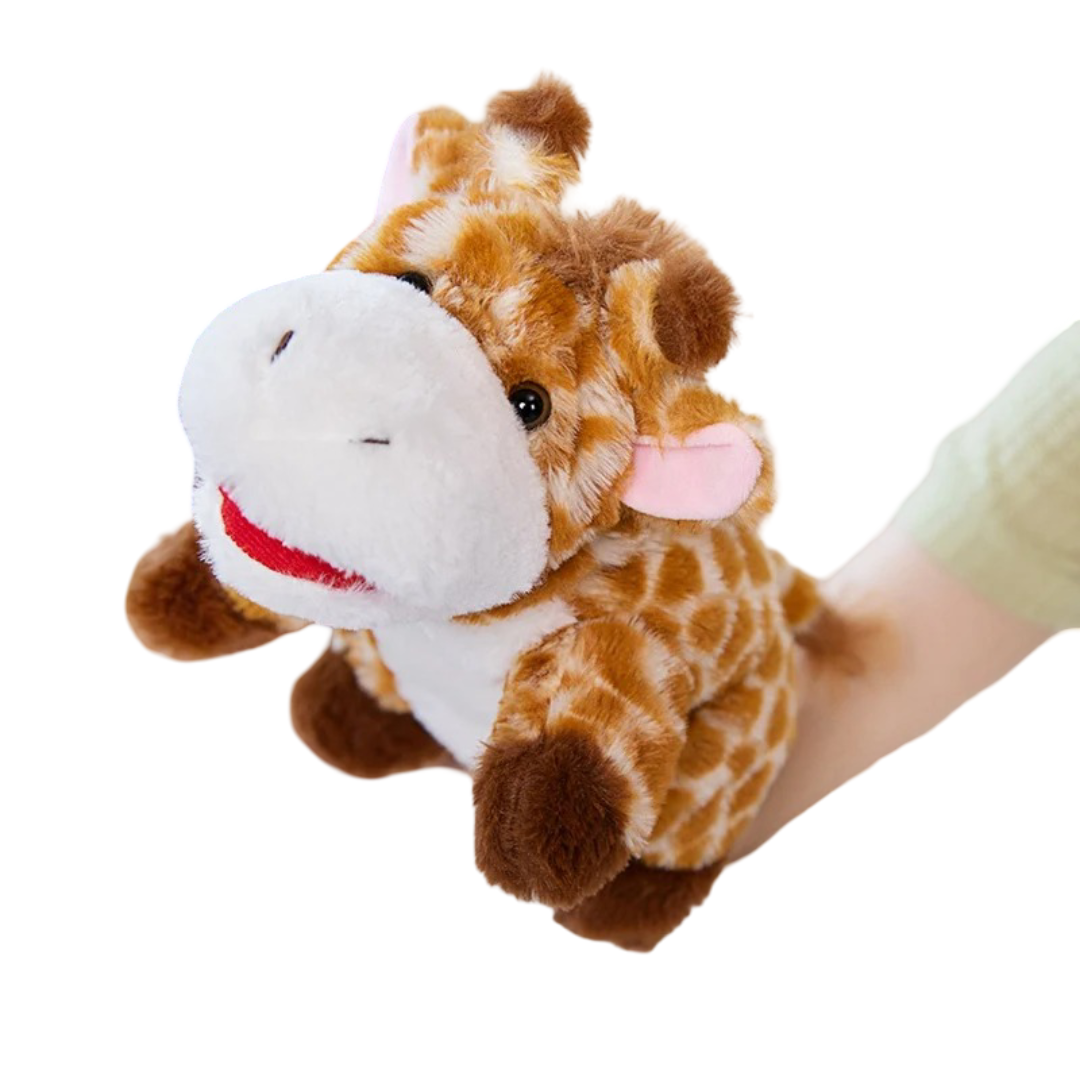 25cm Animal Giraffe Stuffed Plush Puppet 25cm Animal Giraffe Stuffed Plush Puppet