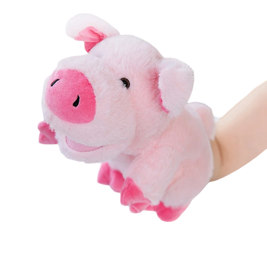 25cm Animal Pig Stuffed Plush Puppet 25cm Animal Pig Stuffed Plush Puppet