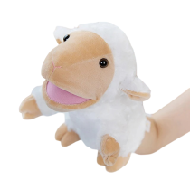 25cm Animal Sheep Stuffed Plush Puppet