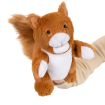 25cm Animal Squirrel Stuffed Plush Puppet