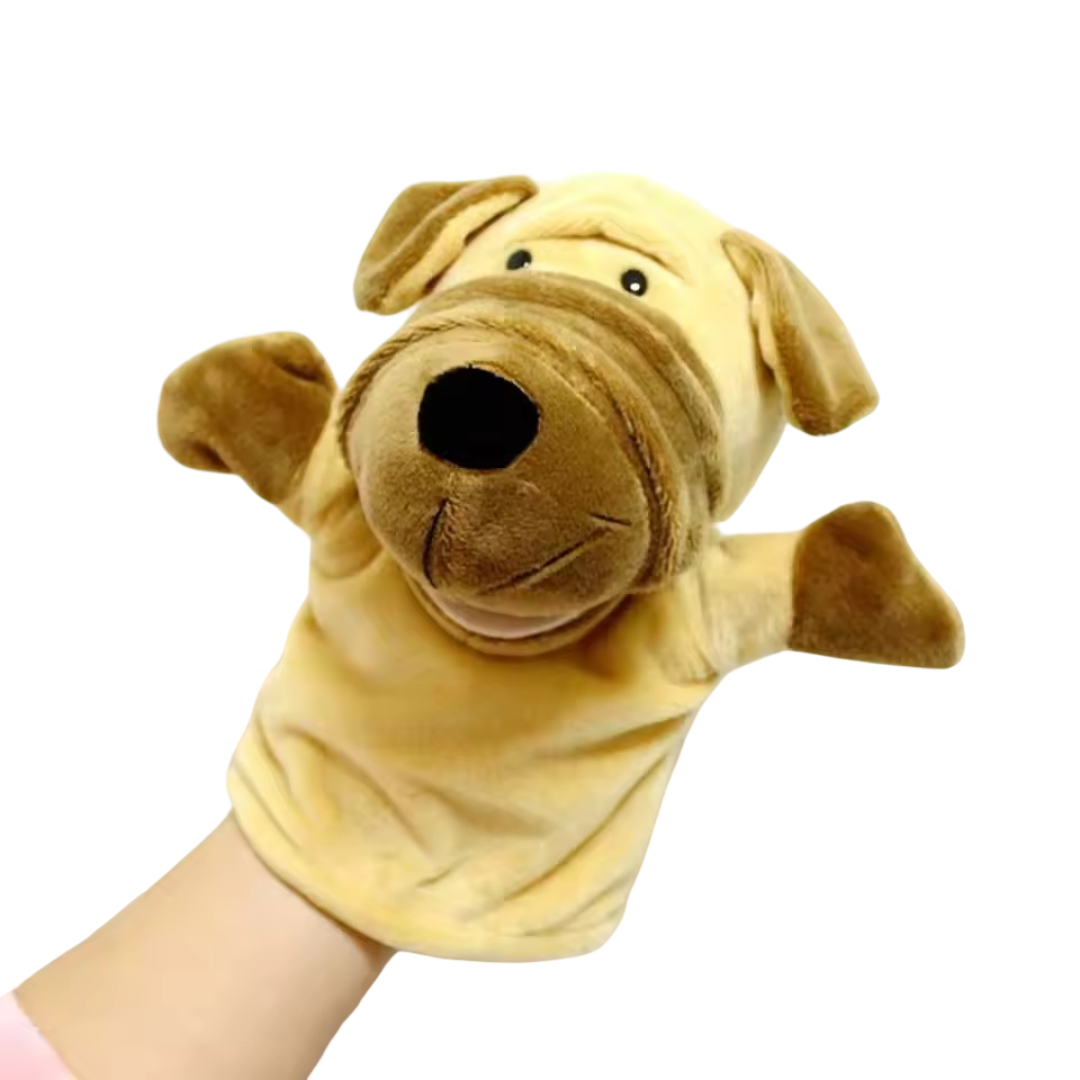 Animal Dog Plush Toy Hand Puppet Animal Dog Plush Toy Hand Puppet