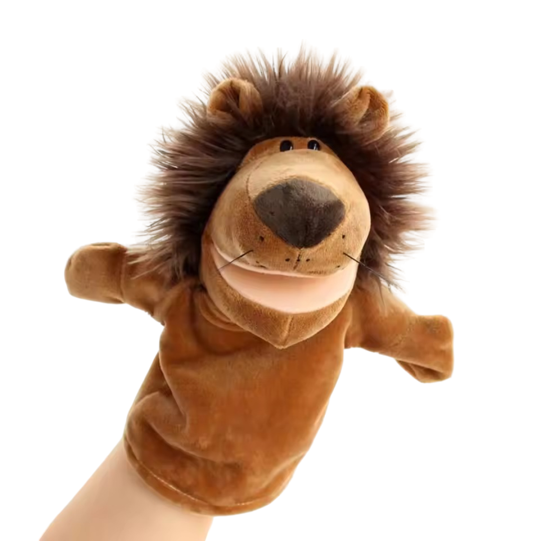 Animal Lion Plush Toy Hand Puppet Animal Lion Plush Toy Hand Puppet
