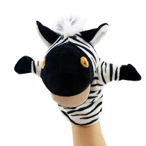 Animal Zebra Plush Toy Hand Puppet