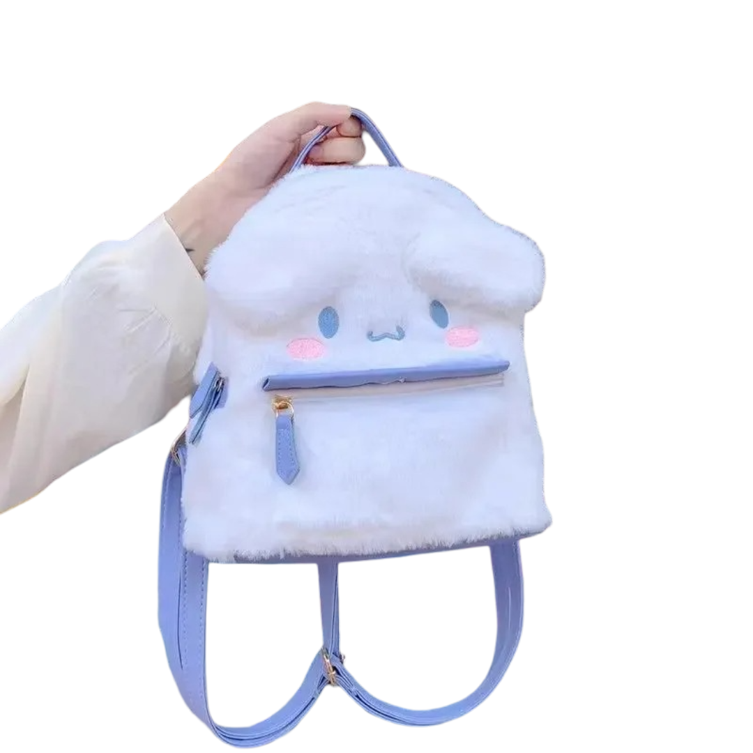 Sanrio Cartoon Cinnamoroll Plush Backpack Sanrio Cartoon Cinnamoroll Plush Backpack