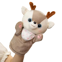 Animal Deer Plush Toy Hand Finger Puppet