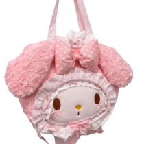 Sanrio Cartoon My Melody Plush Shoulder Bag