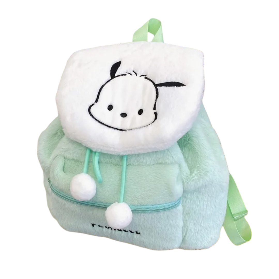 Sanrio Pochacco Plush Backpack