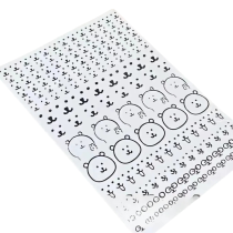 Cartoon Rilakkuma Waterproof Sticker