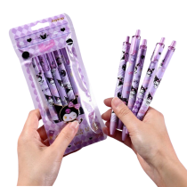6Pcs Sanrio Kuromi 0.5mm Gel Pen