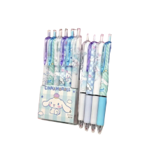 6Pcs Sanrio Cartoon Cinnamoroll 0.5mm Gel Pen