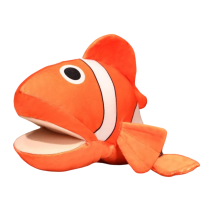 Clown Fish Plush Toy Hand Finger Puppet