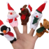 5Pcs Christmas Plush Toy Finger Puppet